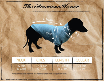 Classic Marinara Dachshund Sweater - The American Wiener