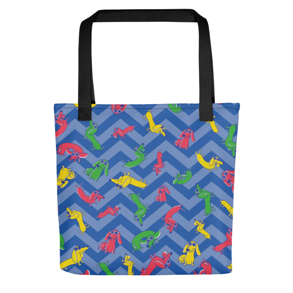 Dachshund Cartoon Tote bag - The American Wiener