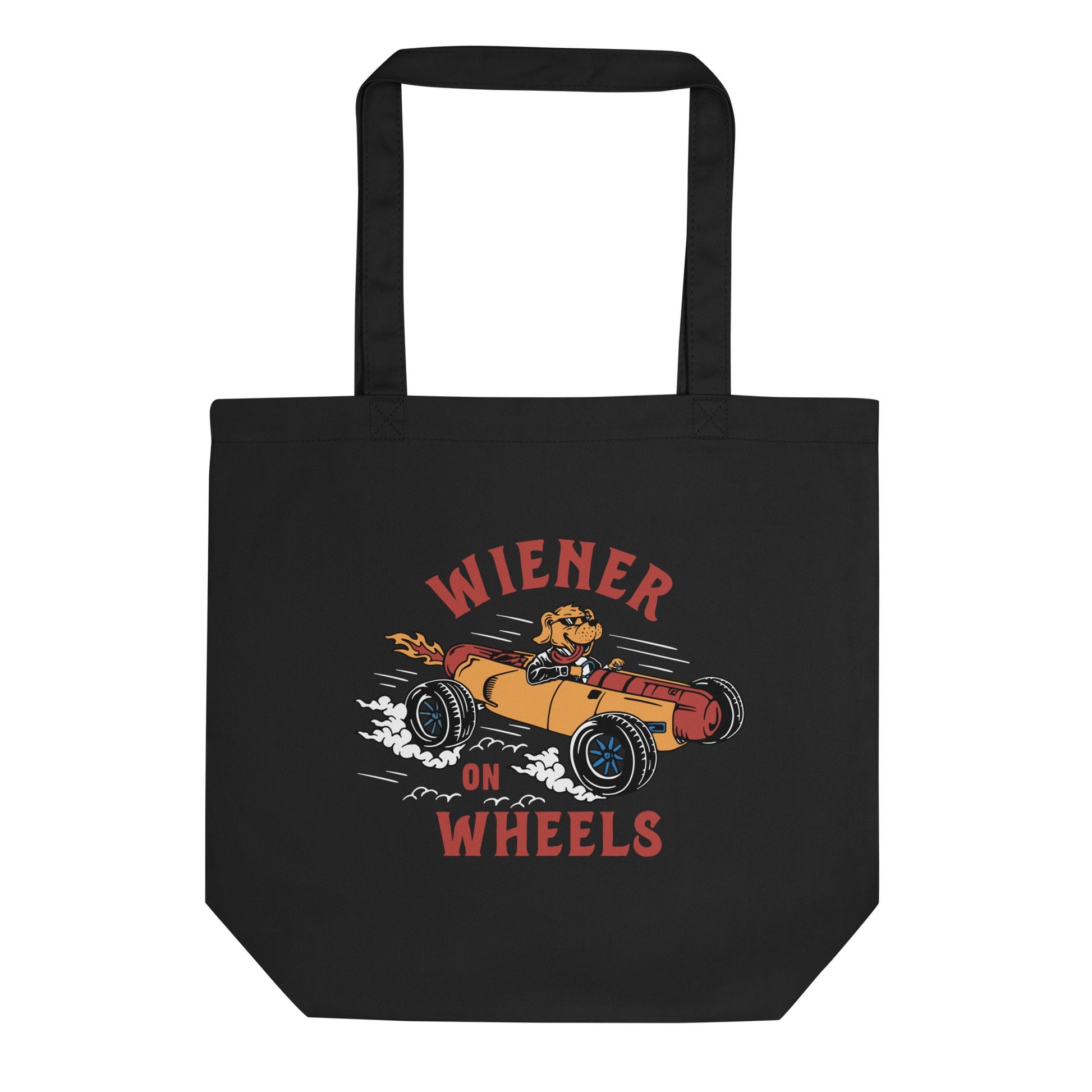 WOW Black Tote Bag - The American Wiener