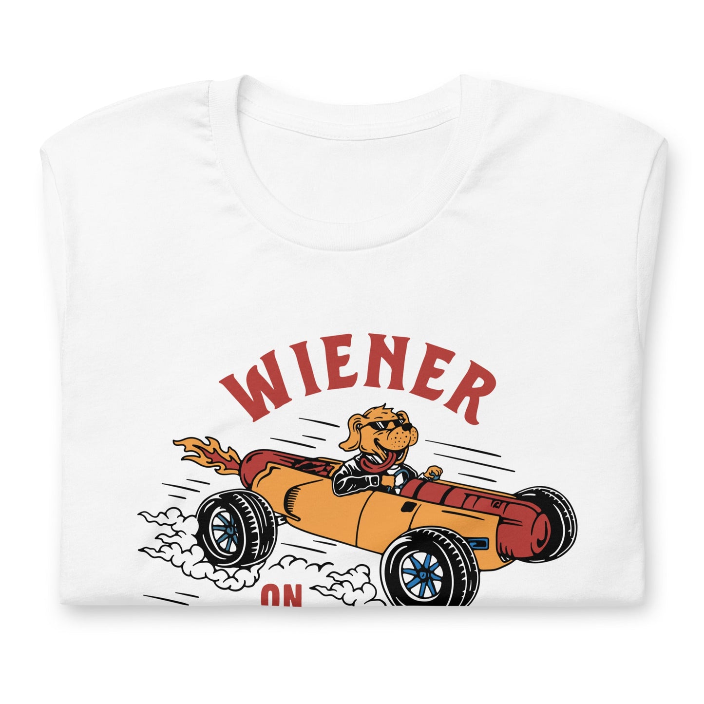 WOW White T-shirt - The American Wiener